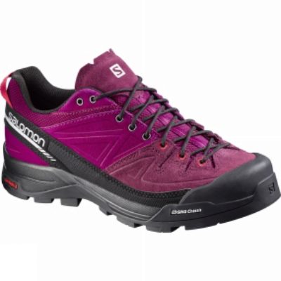 Salomon Womens Womens X Alp LTR Shoe Mystic Purple / Bordeaux